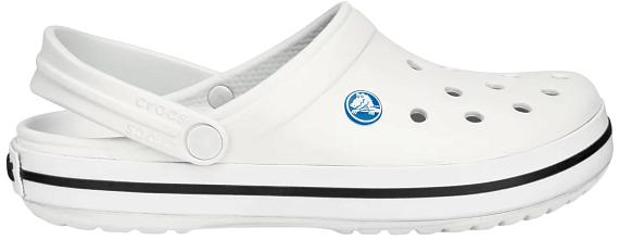 Сандалии Crocs Crocband White - Фото 1 большая