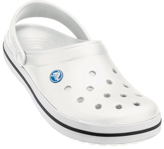 Сандалии Crocs Crocband White - Фото 2 большая