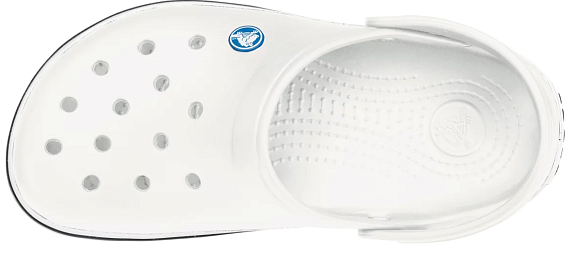 Сандалии Crocs Crocband White - Фото 6 большая