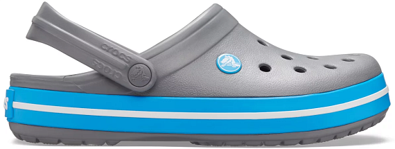 Сандалии Crocs Crocband Dark Grey - Фото 1 большая