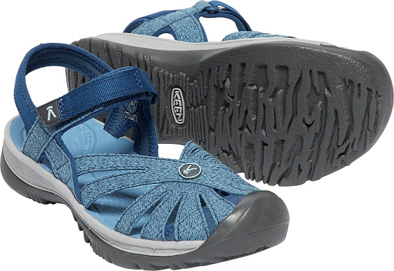 Сандалии женские Keen Rose Sandal Blue Opal/Provincial Blue - Фото 5 большая