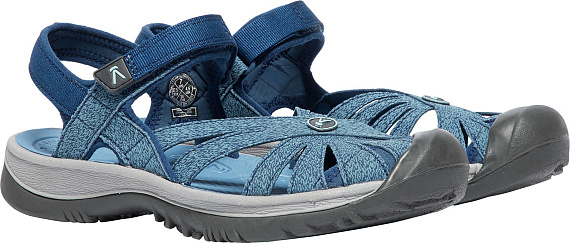 Сандалии женские Keen Rose Sandal Blue Opal/Provincial Blue - Фото 6 большая