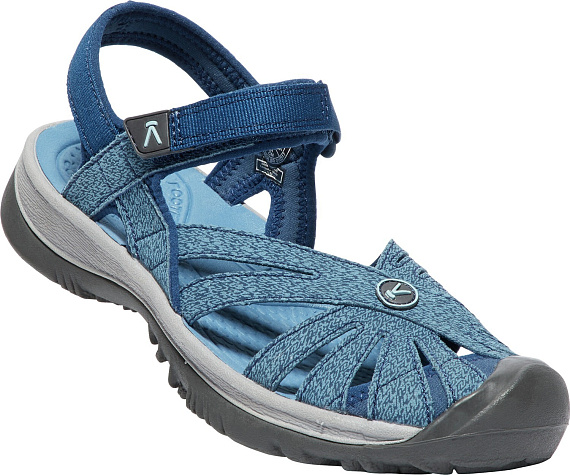 Сандалии женские Keen Rose Sandal Blue Opal/Provincial Blue - Фото 7 большая
