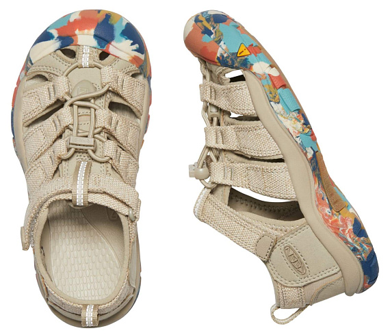 Сандалии детские Keen Newport H2 Safari/Multi - Фото 5 большая