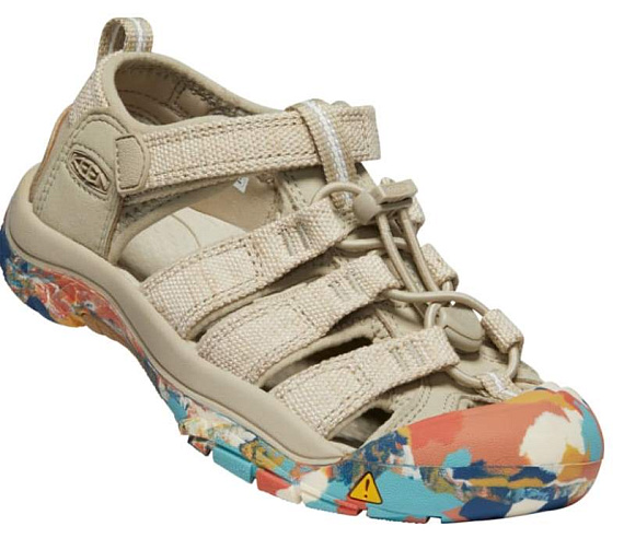 Сандалии детские Keen Newport H2 Safari/Multi - Фото 7 большая
