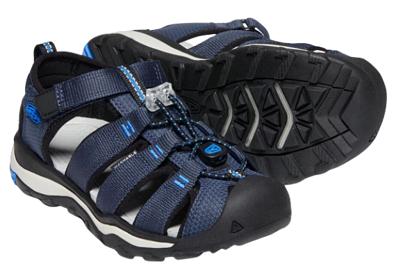 Сандалии детские Keen Newport Neo H2 Blue Nights/Brilliant Blue - Фото 5 большая