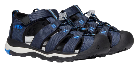 Сандалии детские Keen Newport Neo H2 Blue Nights/Brilliant Blue - Фото 6 большая