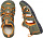 Сандалии детские Keen Seacamp II Cnx Dusty Olive/Russet Orange - Фото 4 малая