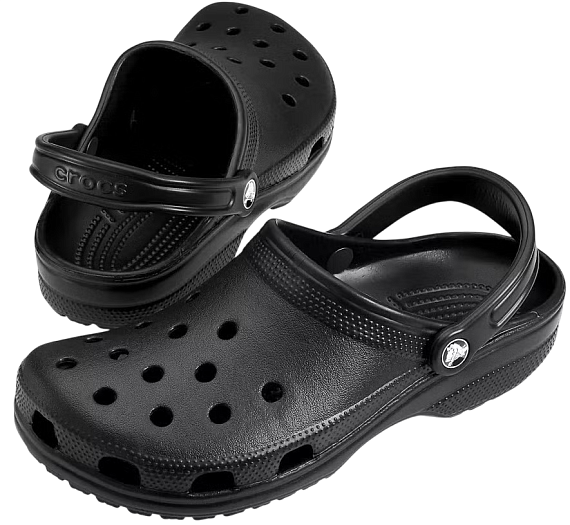Сандалии Crocs Classic Clog Black - Фото 5 большая
