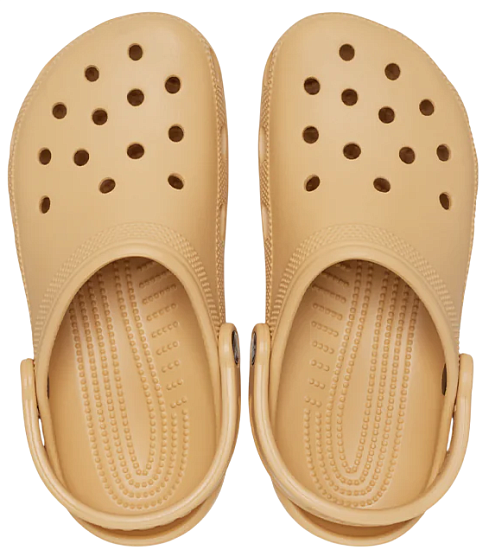 Сандалии Crocs Classic Clog Wheat - Фото 4 большая