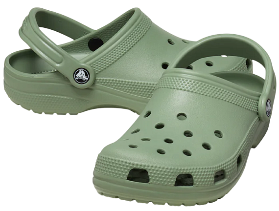 Сандалии Crocs Classic Clog Moss - Фото 2 большая