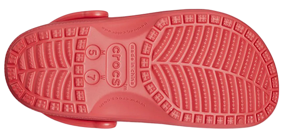Сандалии Crocs Classic Clog Varsity Red - Фото 5 большая