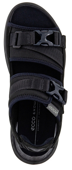Сандалии женские Ecco Exowrap 25 Black - Фото 6 большая