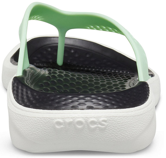 Сандалии женские Crocs LiteRide Flip Neo Mint/Almost White - Фото 3 большая