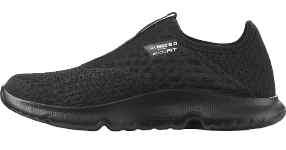 Кроссовки женские Salomon Reelax Moc 5.0 Black/Black/B - Фото 5 большая