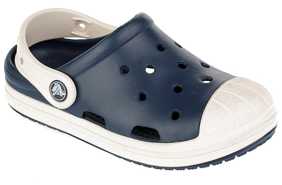Сандалии детские Crocs Bump It Clog Navy/Oyster - Фото 5 большая