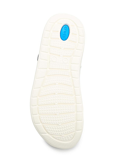 Сандалии Crocs LiteRide Clog Navy/White - Фото 3 большая