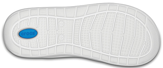 Сандалии Crocs LiteRide Flip Navy/White - Фото 5 большая