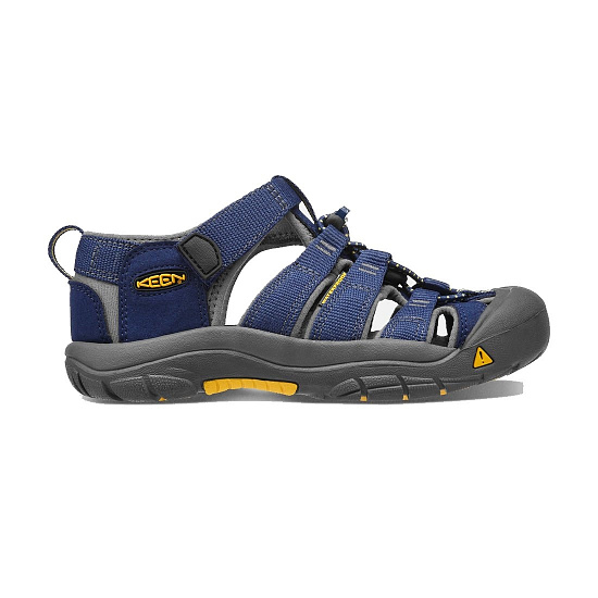 Сандалии детские Keen Newport H2 Blue Depths/Gargoyle - Фото 1 большая
