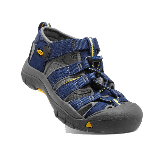 Сандалии детские Keen Newport H2 Blue Depths/Gargoyle - Фото 5 большая
