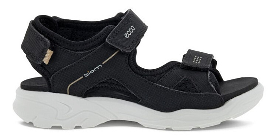 Сандалии детские Ecco Biom Raft Black - Фото 2 большая