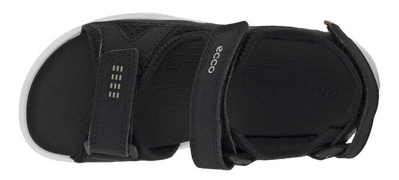 Сандалии детские Ecco Biom Raft Black - Фото 6 большая