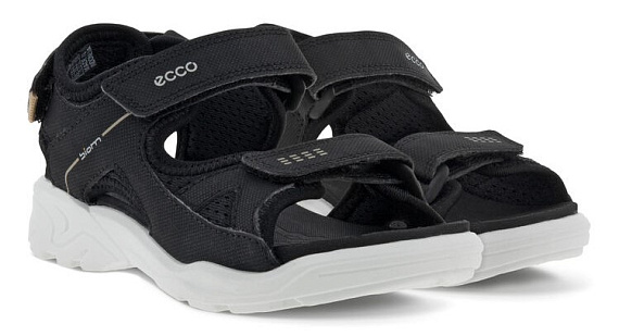 Сандалии детские Ecco Biom Raft Black - Фото 8 большая
