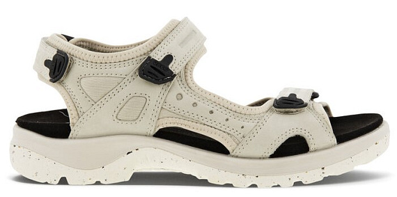 Сандалии женские Ecco Offroad Light Grey - Фото 1 большая