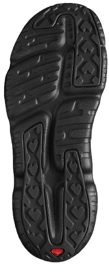 Сандалии мужские Salomon Reelax Slide 5.0 Black/Black/Black - Фото 5 большая