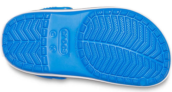 Сандалии детские Crocs Crocband Clog Bright Cobalt/Charcoal - Фото 2 большая