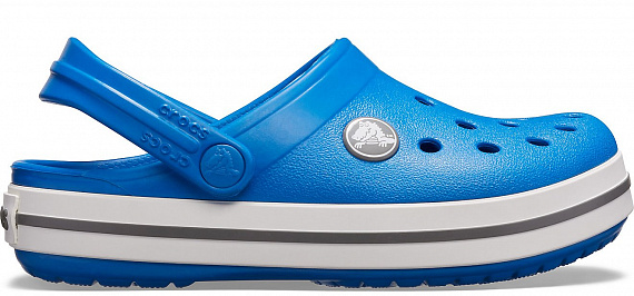 Сандалии детские Crocs Crocband Clog Bright Cobalt/Charcoal - Фото 1 большая