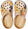 Сандалии Crocs Crocband Botanical Print Clog Tan/White - Фото 4 малая