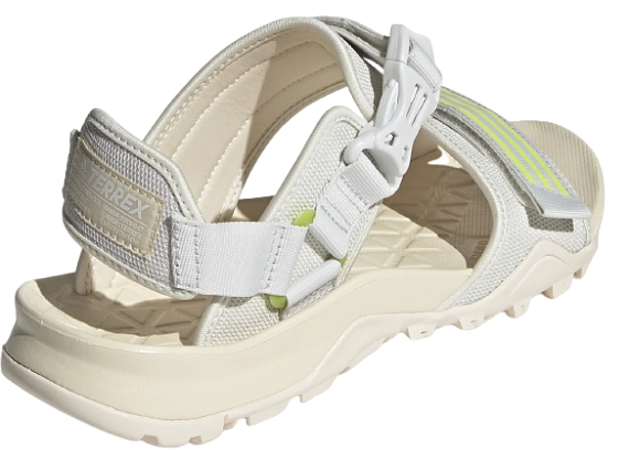Сандалии Adidas Terrex Cyprex Ultra II DLX Wonder White/Pulse Lime/Crystal White - Фото 2 большая