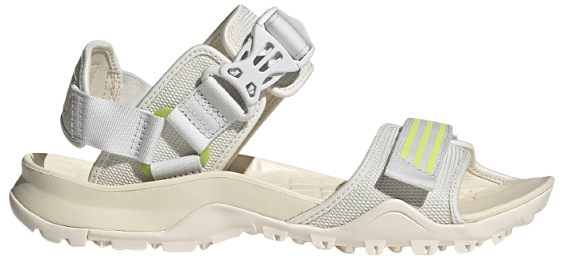 Сандалии Adidas Terrex Cyprex Ultra II DLX Wonder White/Pulse Lime/Crystal White - Фото 3 большая