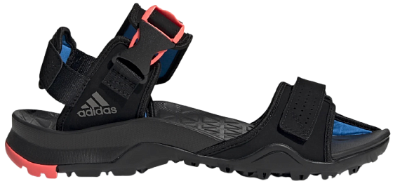 Сандалии мужские Adidas Terrex Cyprex Ultra II Core Black/Grey Three/Turbo - Фото 4 большая