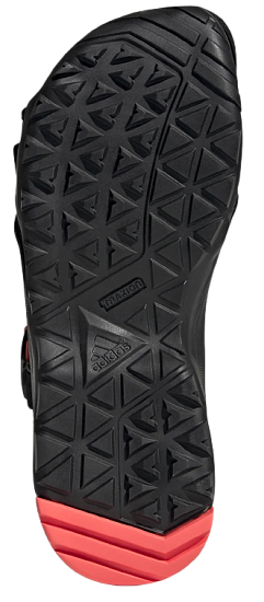 Сандалии мужские Adidas Terrex Cyprex Ultra II Core Black/Grey Three/Turbo - Фото 6 большая