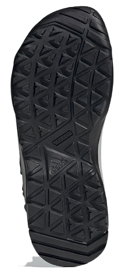 Сандалии мужские Adidas Cyprex Ultra Sandal Dlx Wild Teal/Core Black/Grey Two - Фото 5 большая