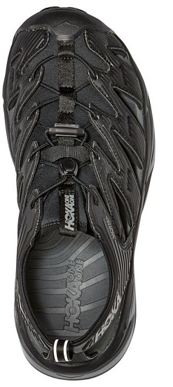 Сандалии мужские Hoka Hopara Black/Dark Shadow - Фото 3 большая