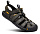 Сандалии мужские Keen Clearwater CNX Leather Magnet/Black - Фото 2 малая