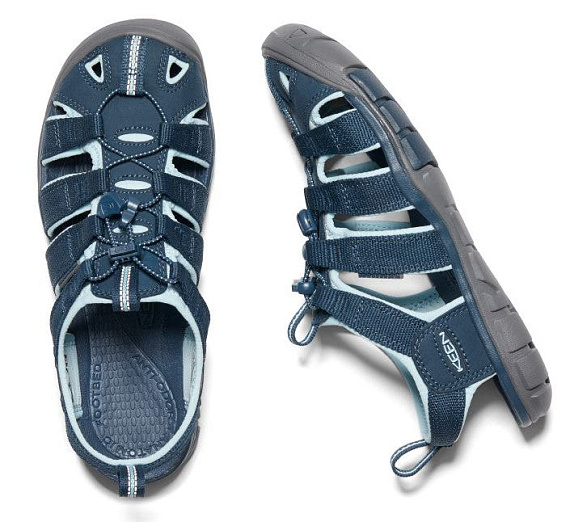 Сандалии женские Keen Clearwater CNX Navy/Blue Glow - Фото 4 большая