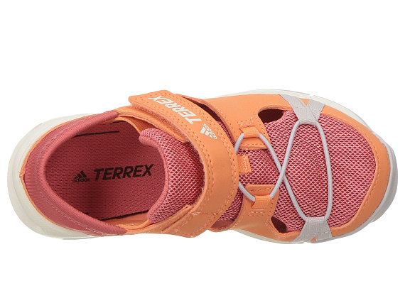 Сандалии  детские Adidas Terrex Tivid CF Easy Orange/Tactile Pink/Ice Purple - Фото 3 большая