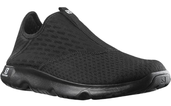 Кроссовки мужские Salomon Reelax Moc 5.0  Black/Black/Bla - Фото 2 большая