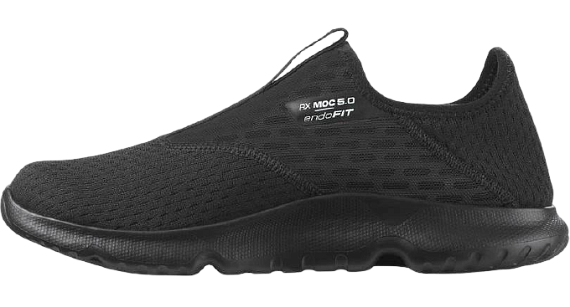 Кроссовки мужские Salomon Reelax Moc 5.0  Black/Black/Bla - Фото 5 большая