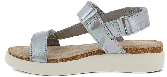 Сандалии детские Ecco Flowt Metallic - Фото 3 большая