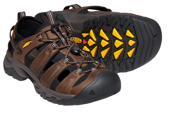 Сандалии мужские Keen Targhee III Sandal Bison/Mulch - Фото 3 большая
