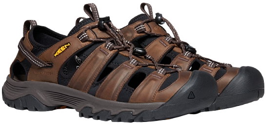 Сандалии мужские Keen Targhee III Sandal Bison/Mulch - Фото 5 большая
