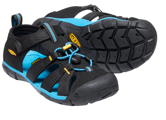 Сандалии детские Keen Seacamp II Cnx Black/Keen Yellow - Фото 5 большая