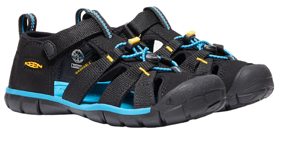 Сандалии детские Keen Seacamp II Cnx Black/Keen Yellow - Фото 6 большая