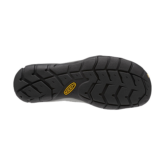 Сандалии женские Keen Clearwater CNX Leather Mineral Blue/Yellow - Фото 3 большая