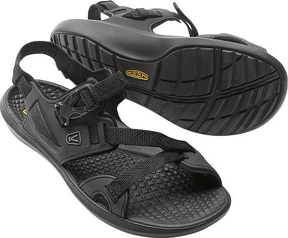 Сандалии мужские Keen Maupin Black/Black - Фото 5 большая